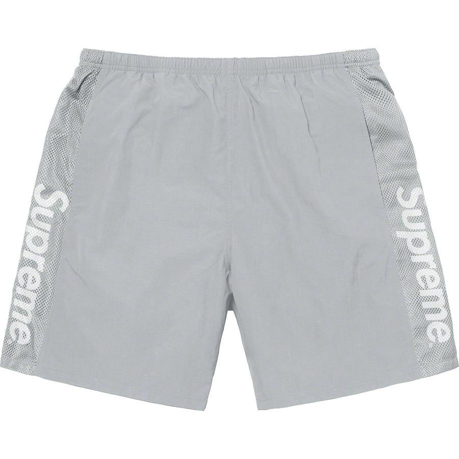 Details on Mesh Panel Water Short  from spring summer 2020 (Price is $110)