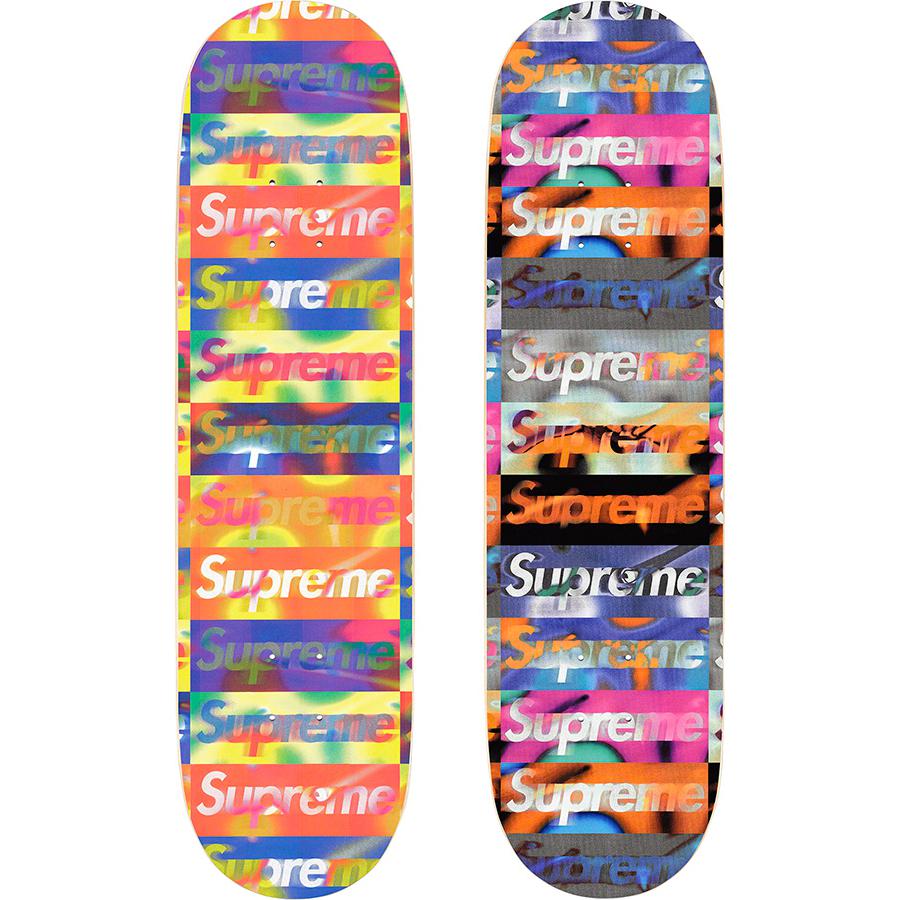 Supreme Distorted Logo Skateboard released during spring summer 20 season