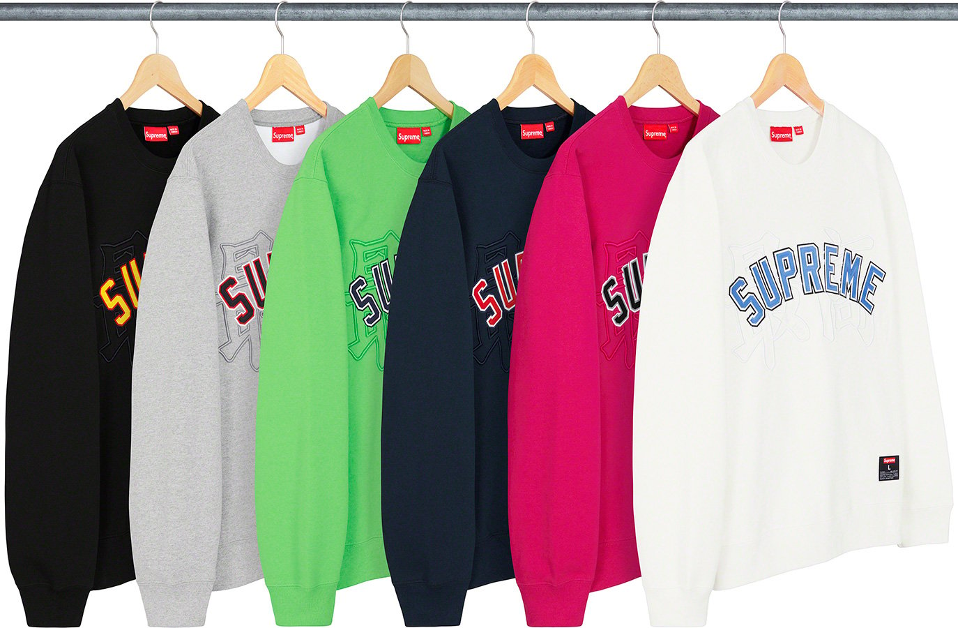 Buy Supreme Kanji Logo Crewneck SS 20 - Stadium Goods