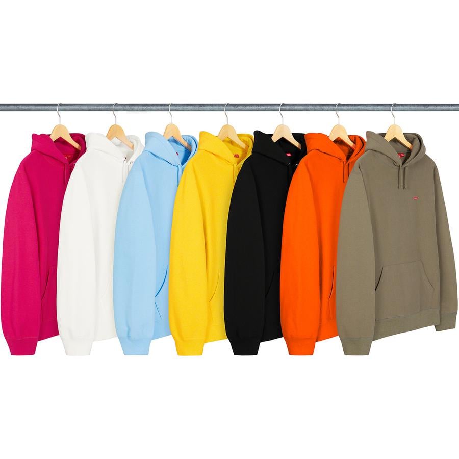 Details on Small Box Hooded Sweatshirt from spring summer 2020 (Price is $148)