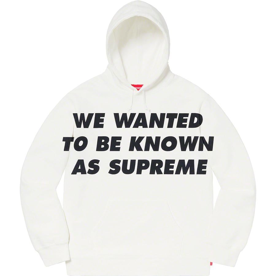 Details on Known As Hooded Sweatshirt from spring summer
                                            2020 (Price is $148)