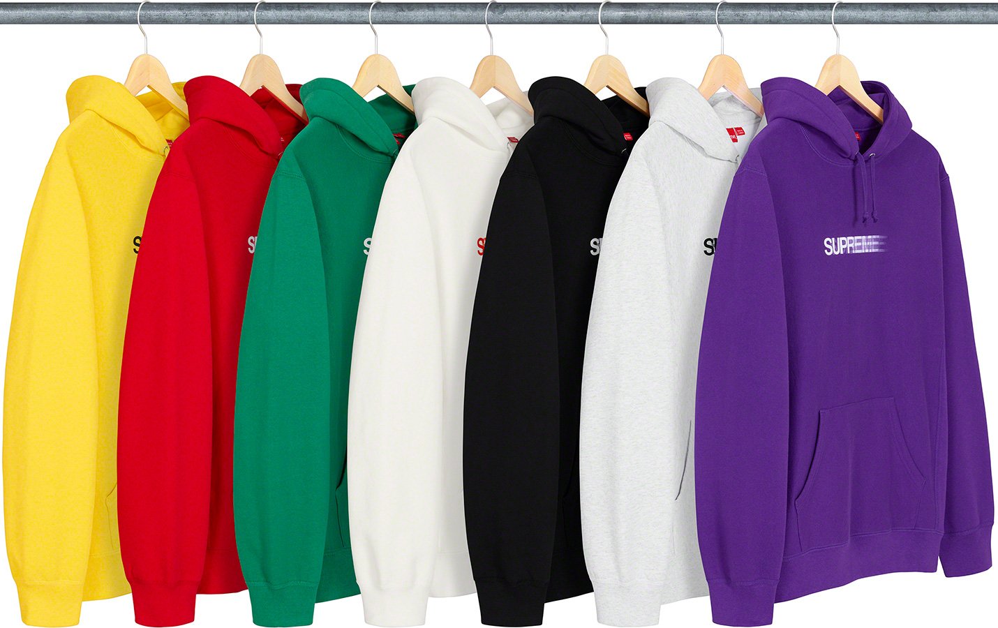 Motion Logo Hooded Sweatshirt - spring summer 2020 - Supreme