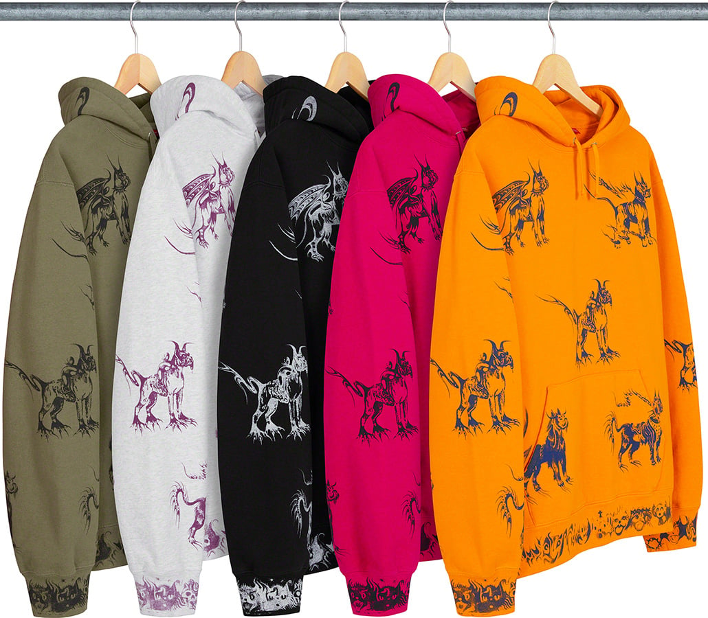 Animals Hooded Sweatshirt - spring summer 2020 - Supreme