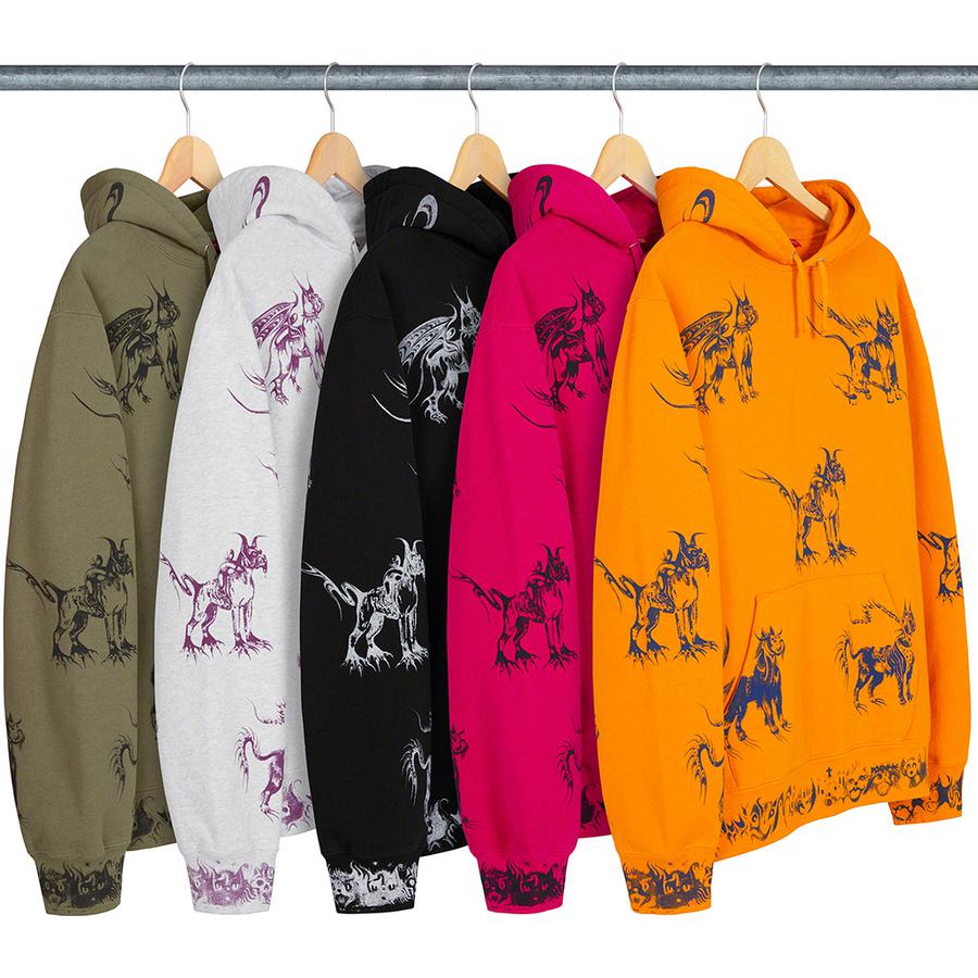 Supreme Animals Hooded Sweatshirt released during spring summer 20 season