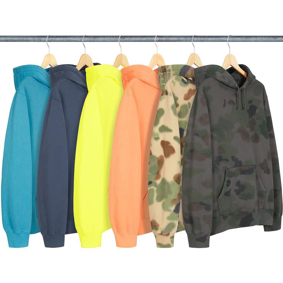 Supreme Overdyed Hooded Sweatshirt for spring summer 20 season