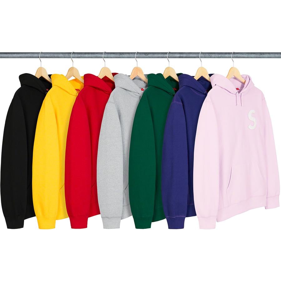 Supreme S Logo Hooded Sweatshirt releasing on Week 1 for spring summer 2020