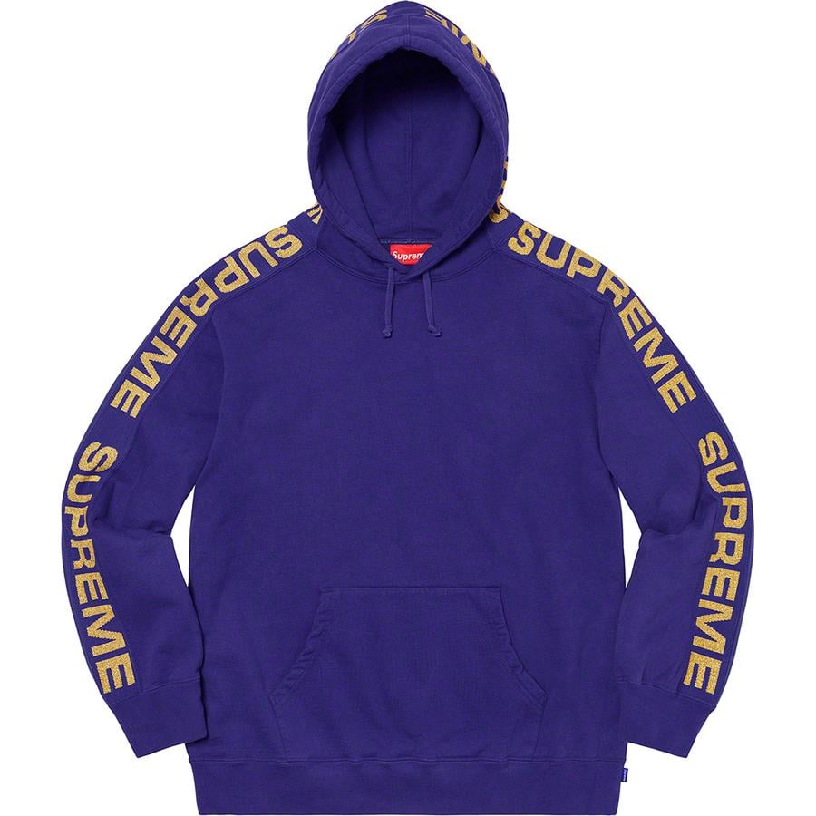 Metallic Rib Hooded Sweatshirt - spring summer 2020 - Supreme