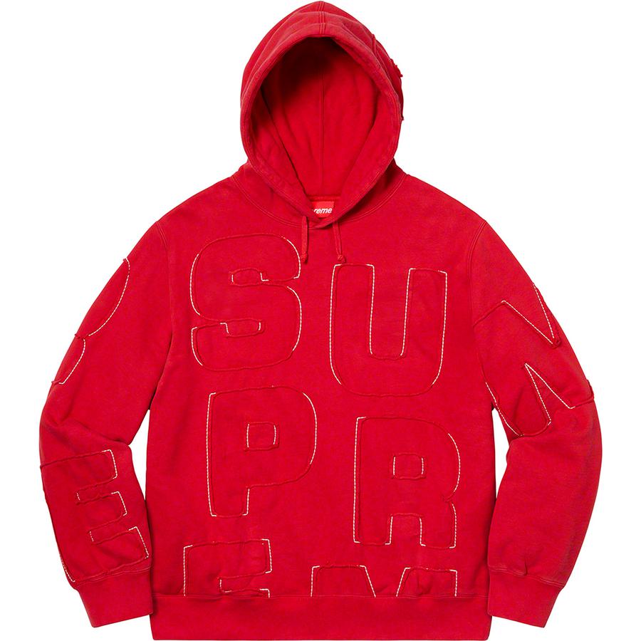 Details on Cutout Letters Hooded Sweatshirt  from spring summer
                                                    2020 (Price is $188)