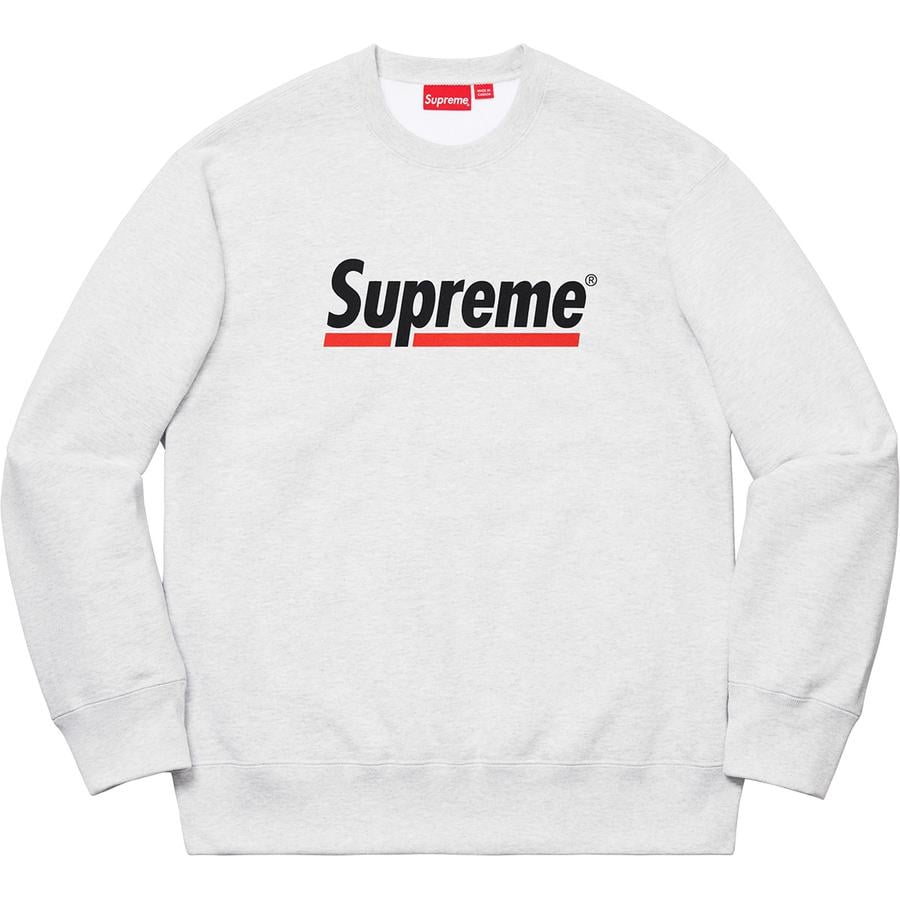 Details on Underline Crewneck  from spring summer
                                                    2020 (Price is $138)