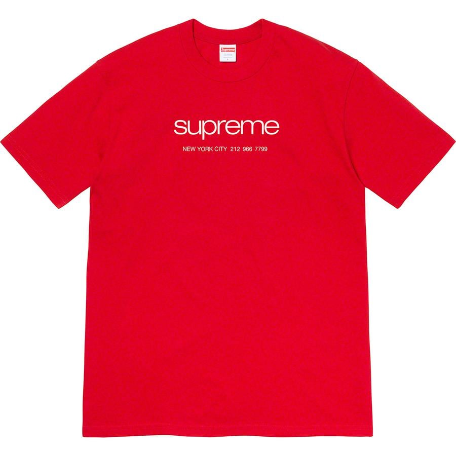 Supreme Shop Tee releasing on Week 0 for spring summer 2020