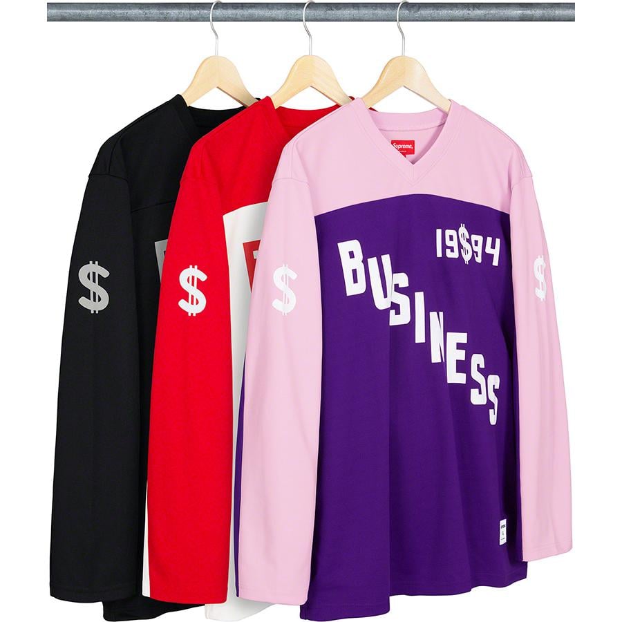Supreme Business Hockey Jersey released during spring summer 20 season
