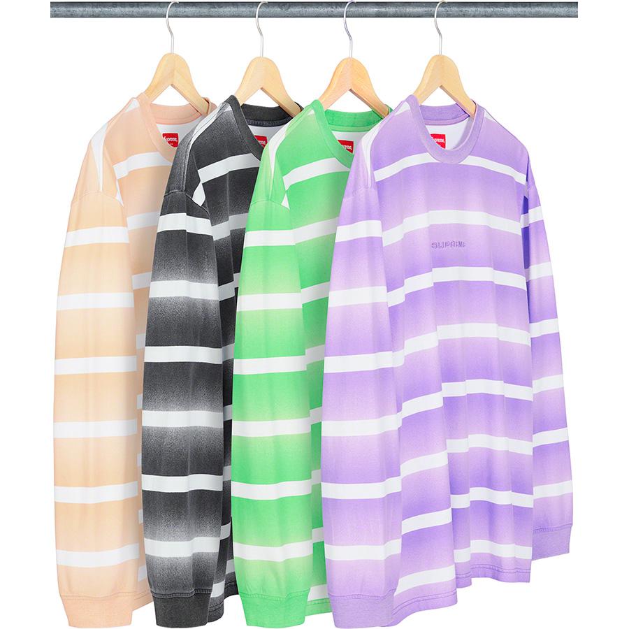 Supreme Fade Stripe L S Top released during spring summer 20 season