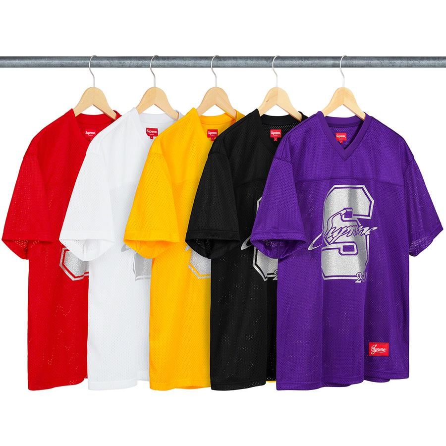 Supreme Glitter Football Top for spring summer 20 season