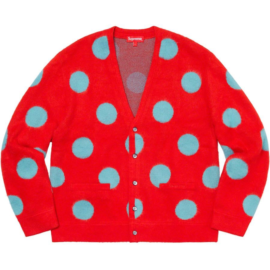 Details on Brushed Polka Dot Cardigan from spring summer 2020 (Price is $168)