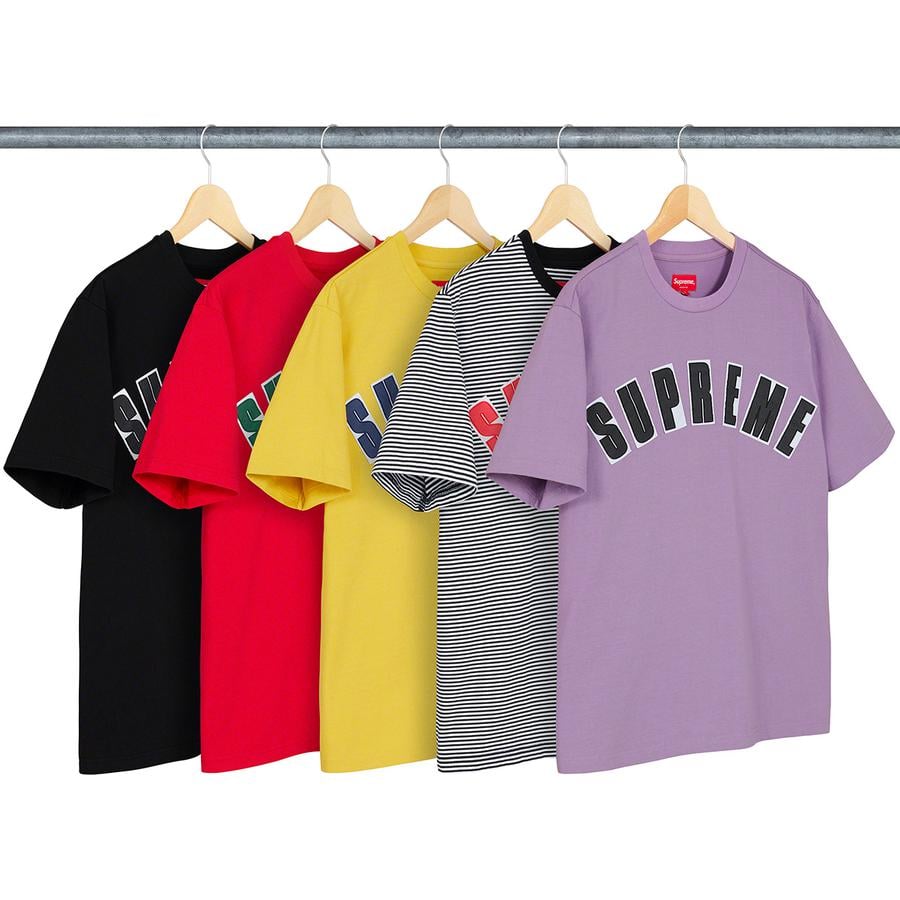 Supreme Arc Appliqué S S Top releasing on Week 3 for spring summer 2020