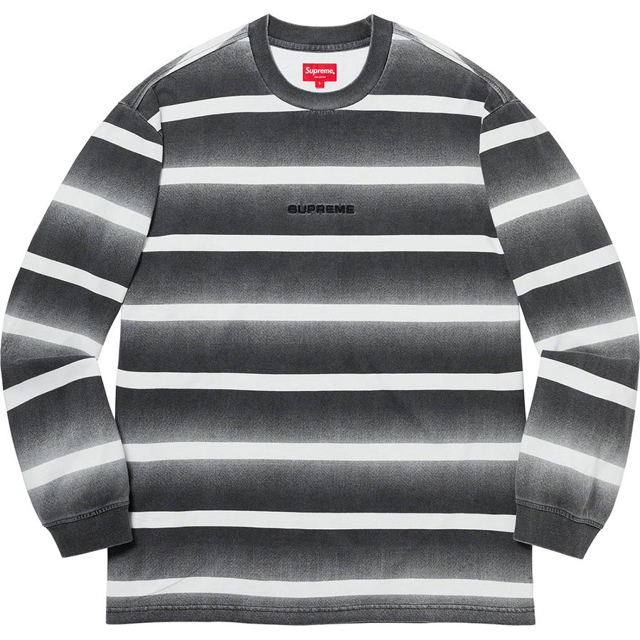Supreme Fade Stripe L S Top (SS20) - $78