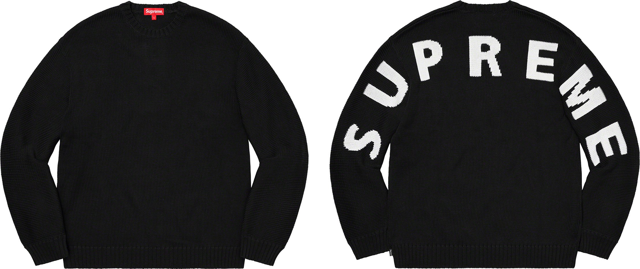 Supreme Back Logo Sweater