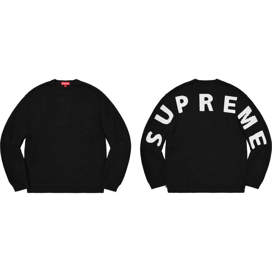 Details on Back Logo Sweater  from spring summer
                                                    2020 (Price is $158)