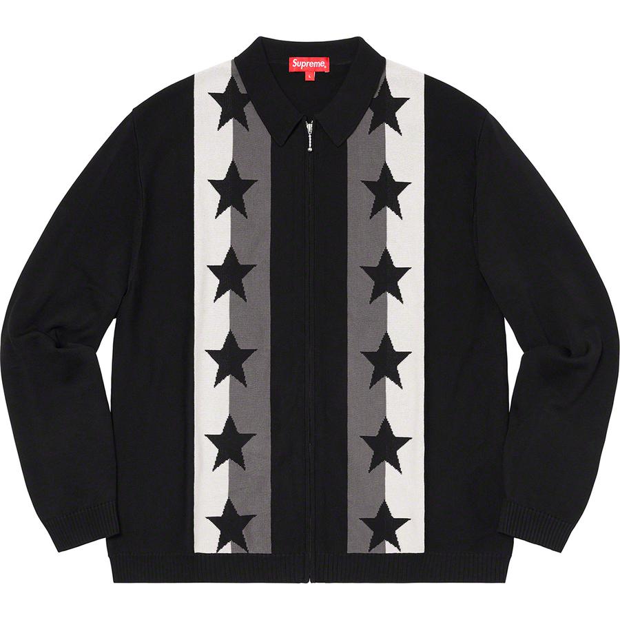 Details on Stars Zip Up Sweater Polo  from spring summer
                                                    2020 (Price is $158)