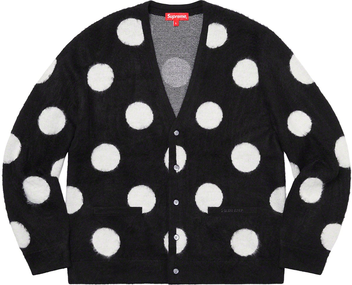 Brushed Polka Dot Cardigan - spring summer 2020 - Supreme