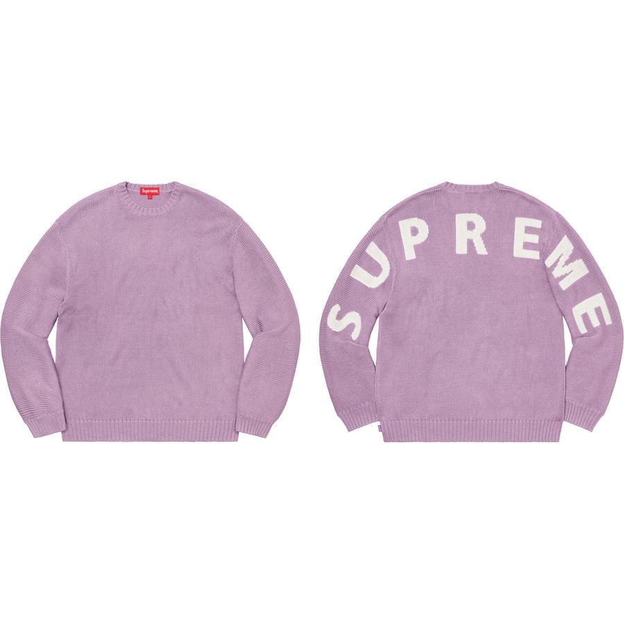 Details on Back Logo Sweater  from spring summer
                                                    2020 (Price is $158)