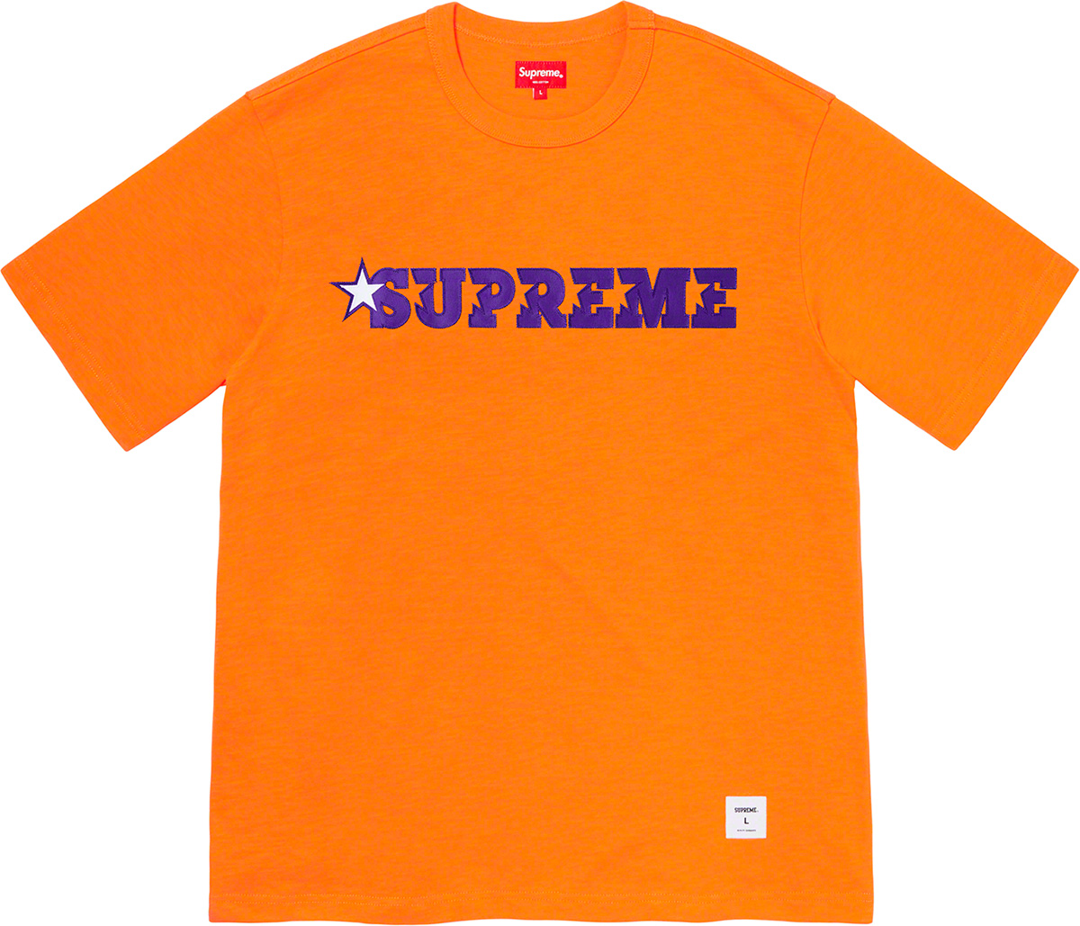 supreme  starlogo s/s top