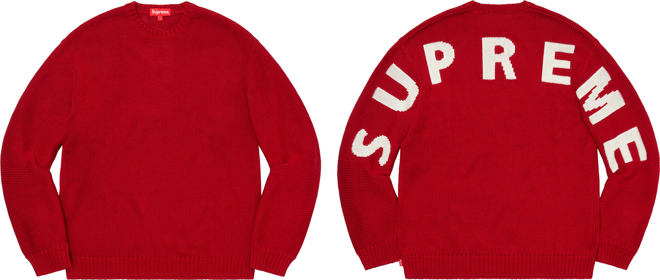 Back Logo Sweater - spring summer 2020 - Supreme