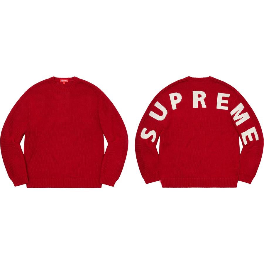 Back Logo Sweater - spring summer 2020 - Supreme Back Logo Sweater - spring summer 2020 - Supreme