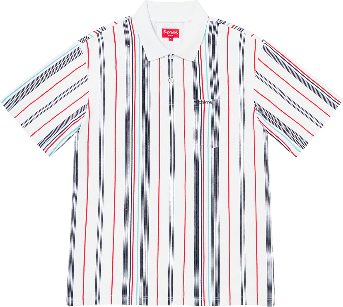 Vertical Stripe Polo - spring summer 2020 - Supreme