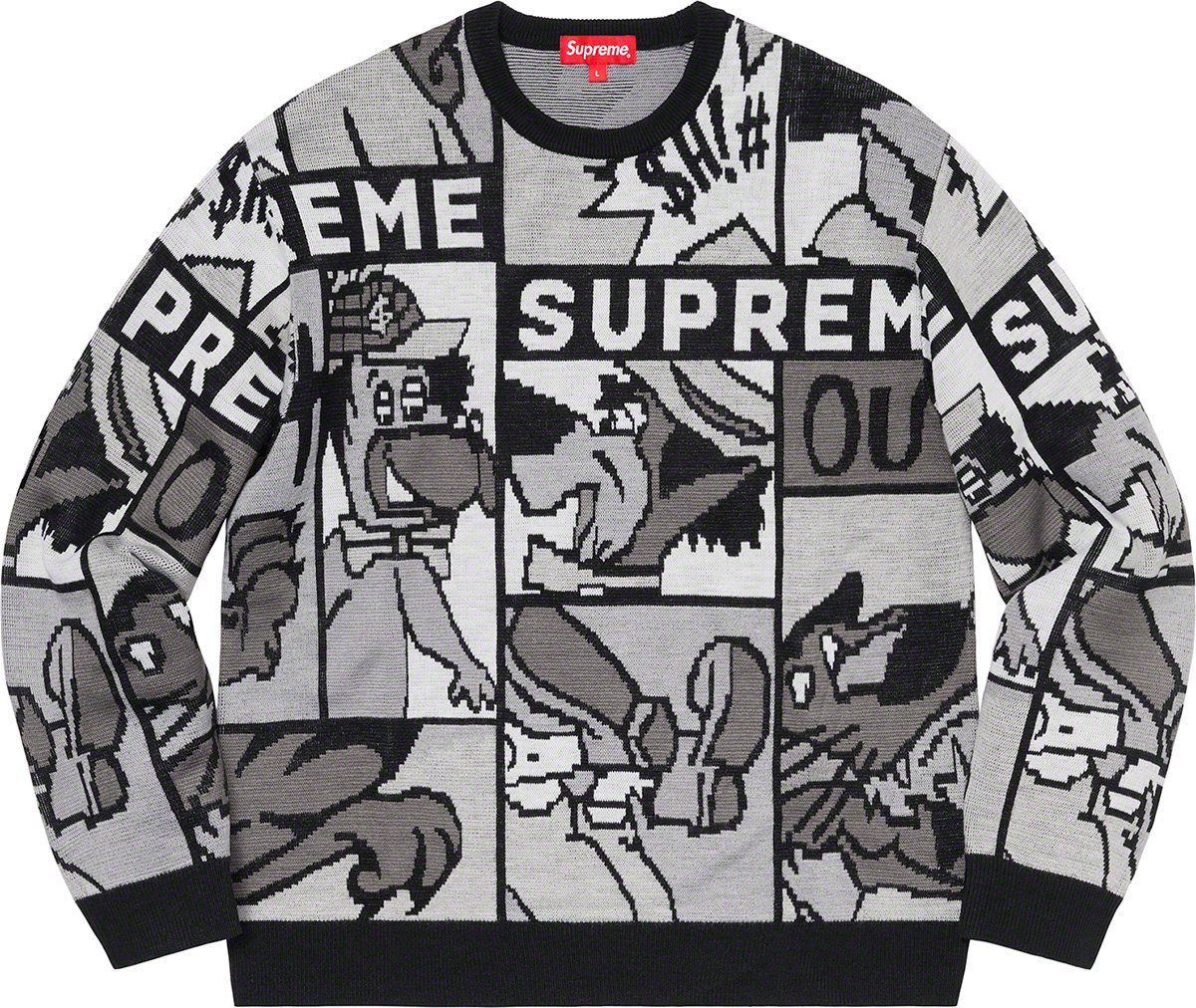 Cartoon Sweater - spring summer 2020 - Supreme