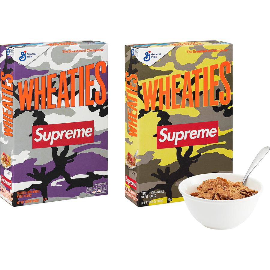 Details on Supreme Wheaties (1 Box) from spring summer 2021 (Price is $8)