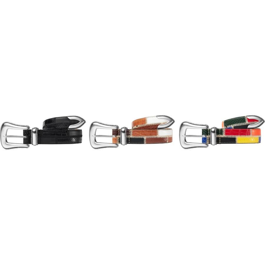 Supreme Patchwork Ranger Belt releasing on Week 14 for spring summer 2021