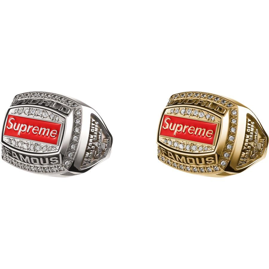 Supreme Supreme Jostens World Famous Champion Ring released during spring summer 21 season