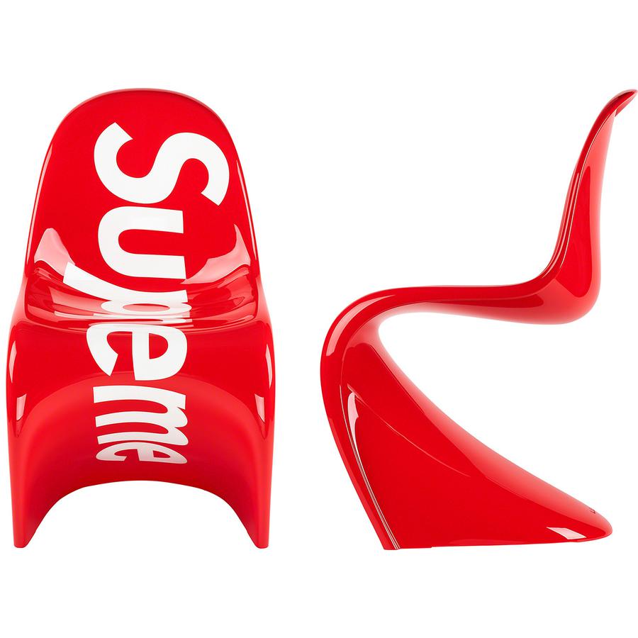 Details on Supreme Vitra Panton Chair from spring summer
                                            2021 (Price is $2600)