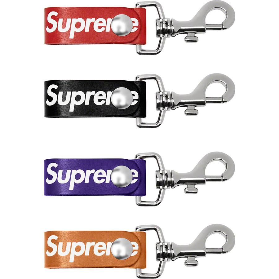 Details on Leather Key Loop from spring summer
                                            2021 (Price is $28)