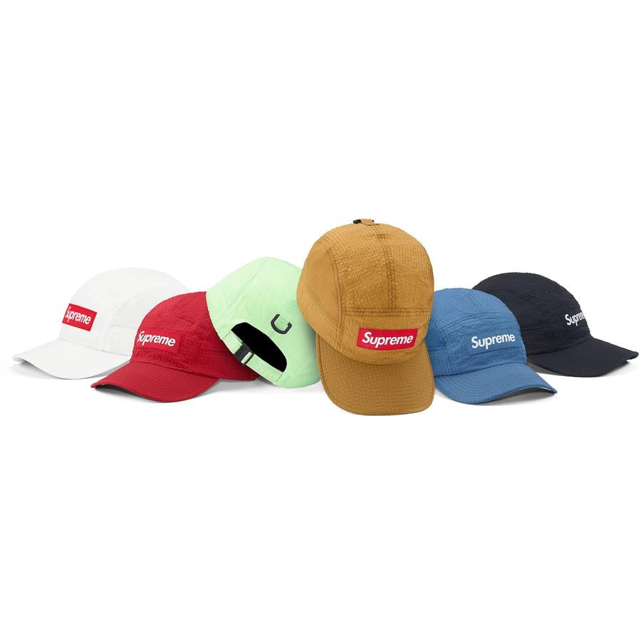 Supreme Mesh Seersucker Camp Cap for spring summer 21 season