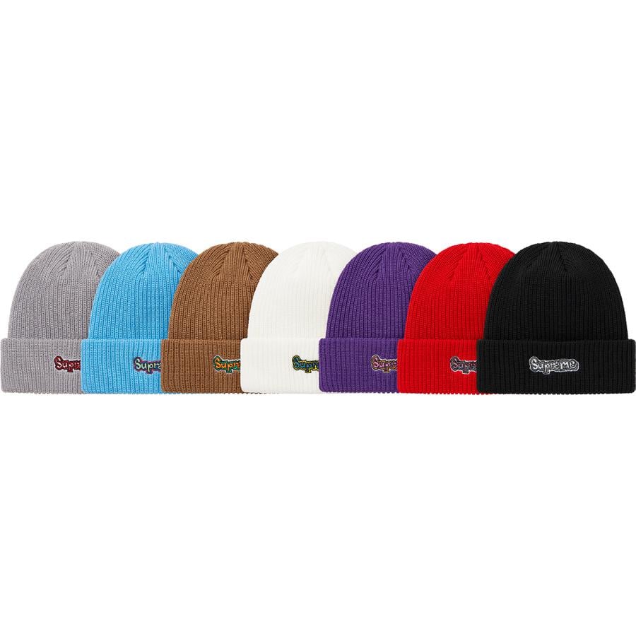 Supreme Gonz Logo Beanie for spring summer 21 season