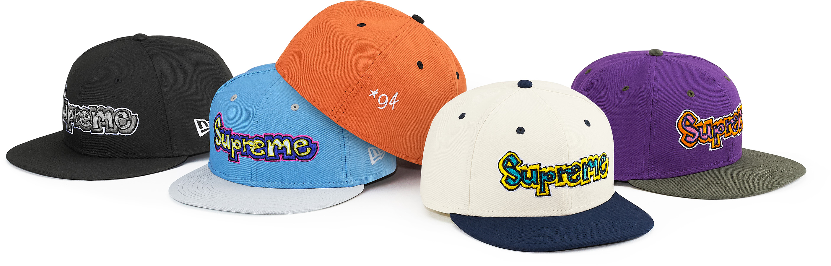 シュプリーム　Gonz Logo New Era 3/8