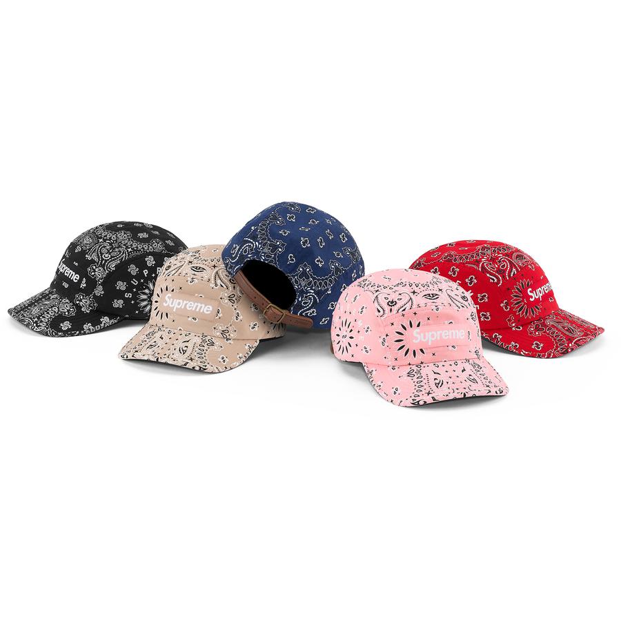 Details on Bandana Camp Cap  from spring summer 2021 (Price is $48)
