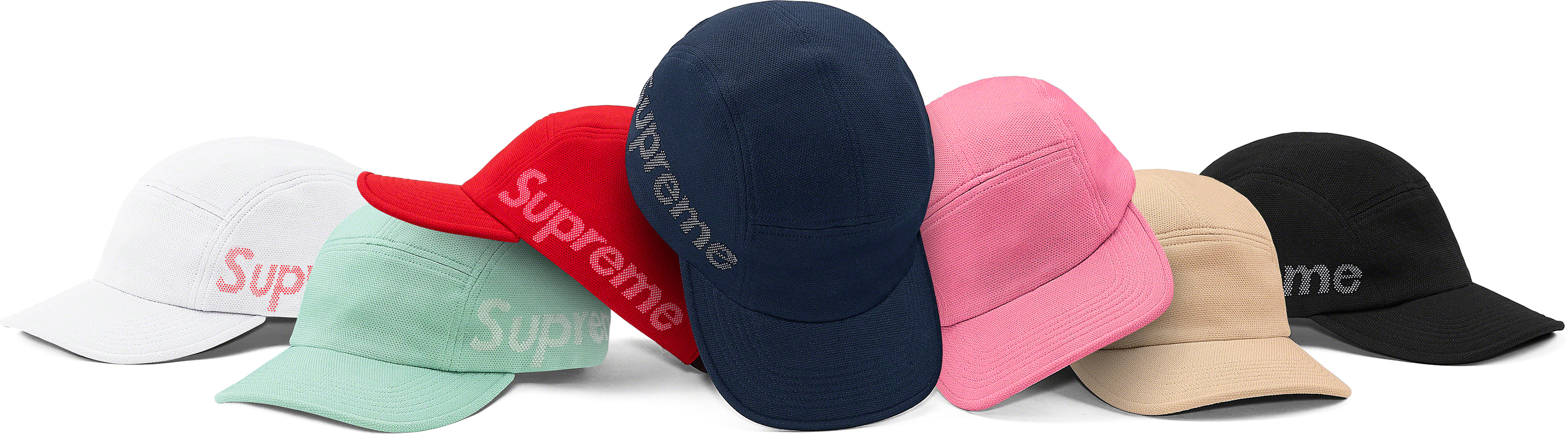 Jacquard Pique Camp Cap - spring summer 2021 - Supreme