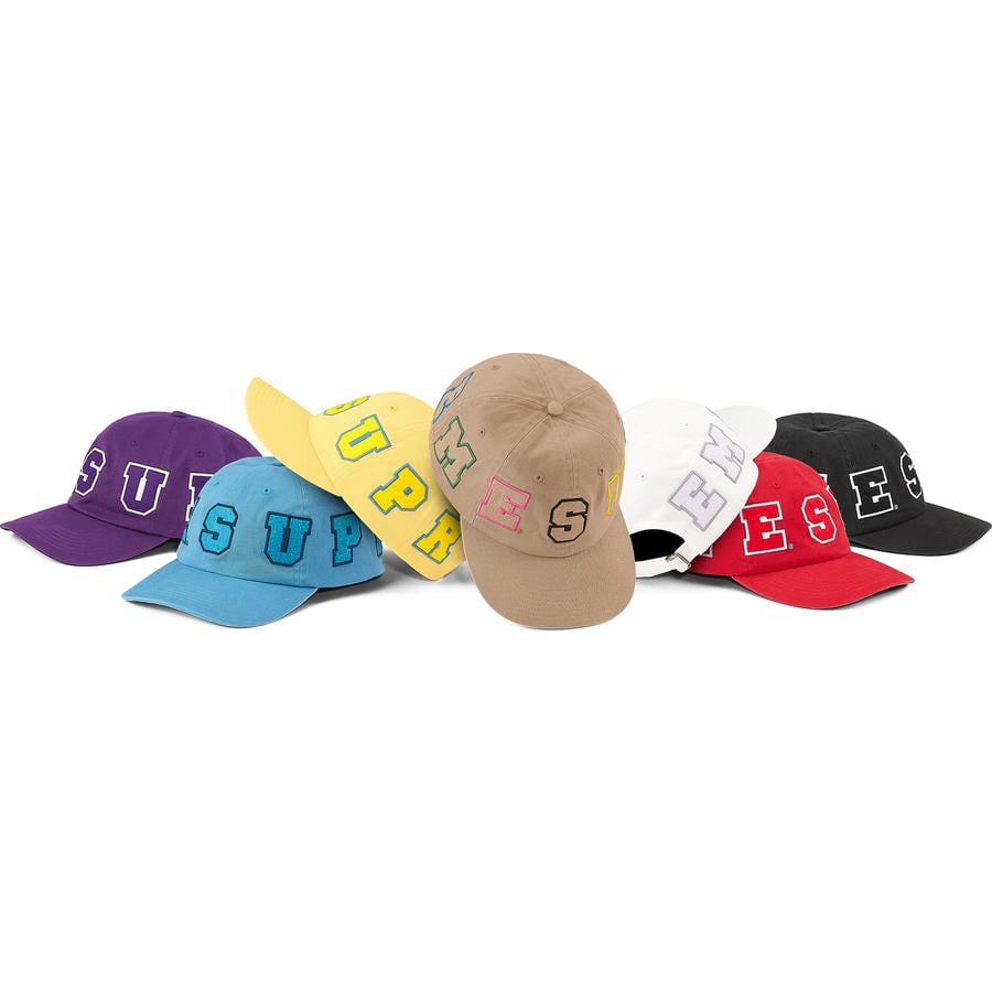 Supreme Spellout 6-Panel releasing on Week 2 for spring summer 2021