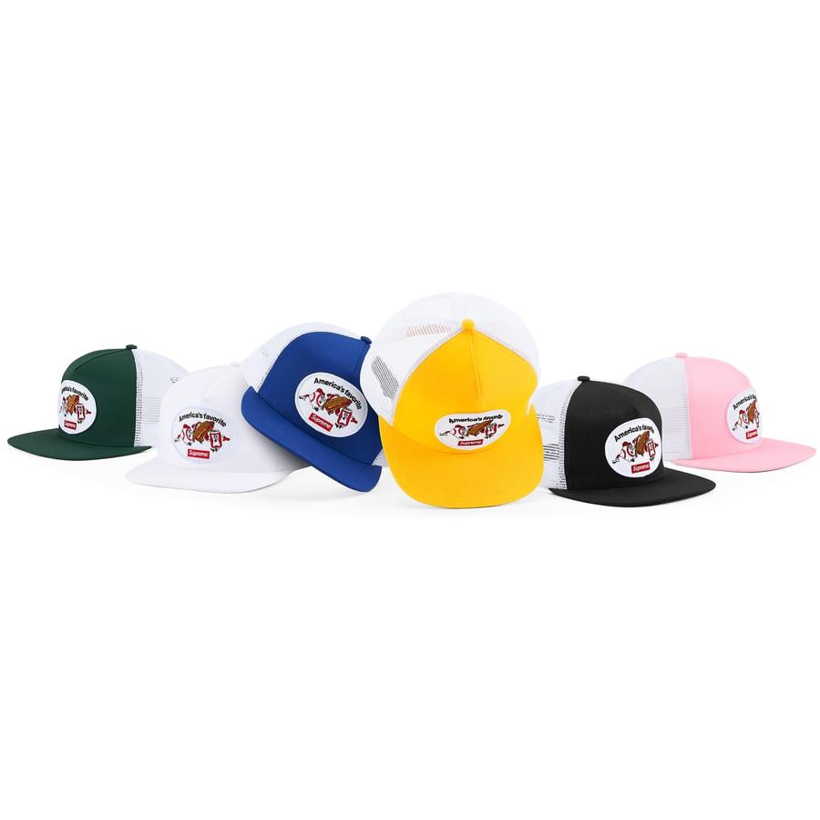 Supreme America's Favorite Mesh Back 5-Panel released during spring summer 21 season