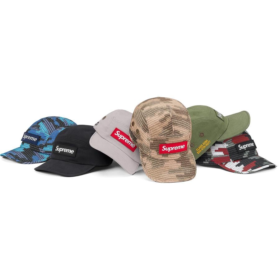 Supreme Military Camp Cap releasing on Week 13 for spring summer 2021