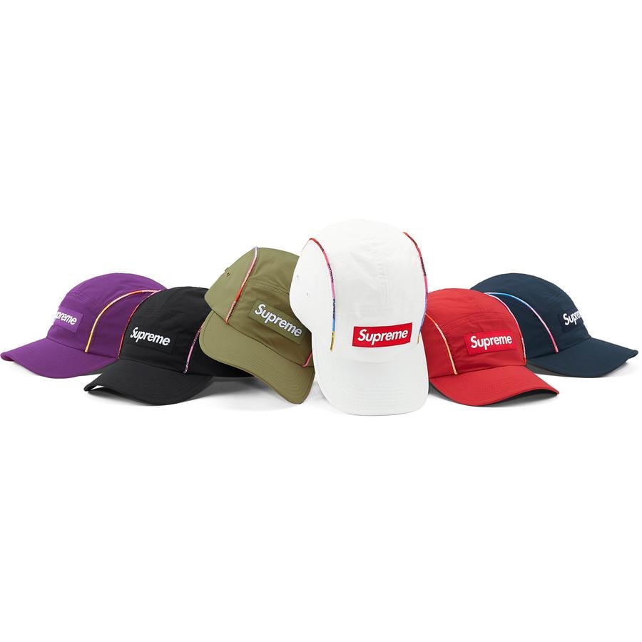 Supreme Gradient Piping Camp Cap released during spring summer 21 season