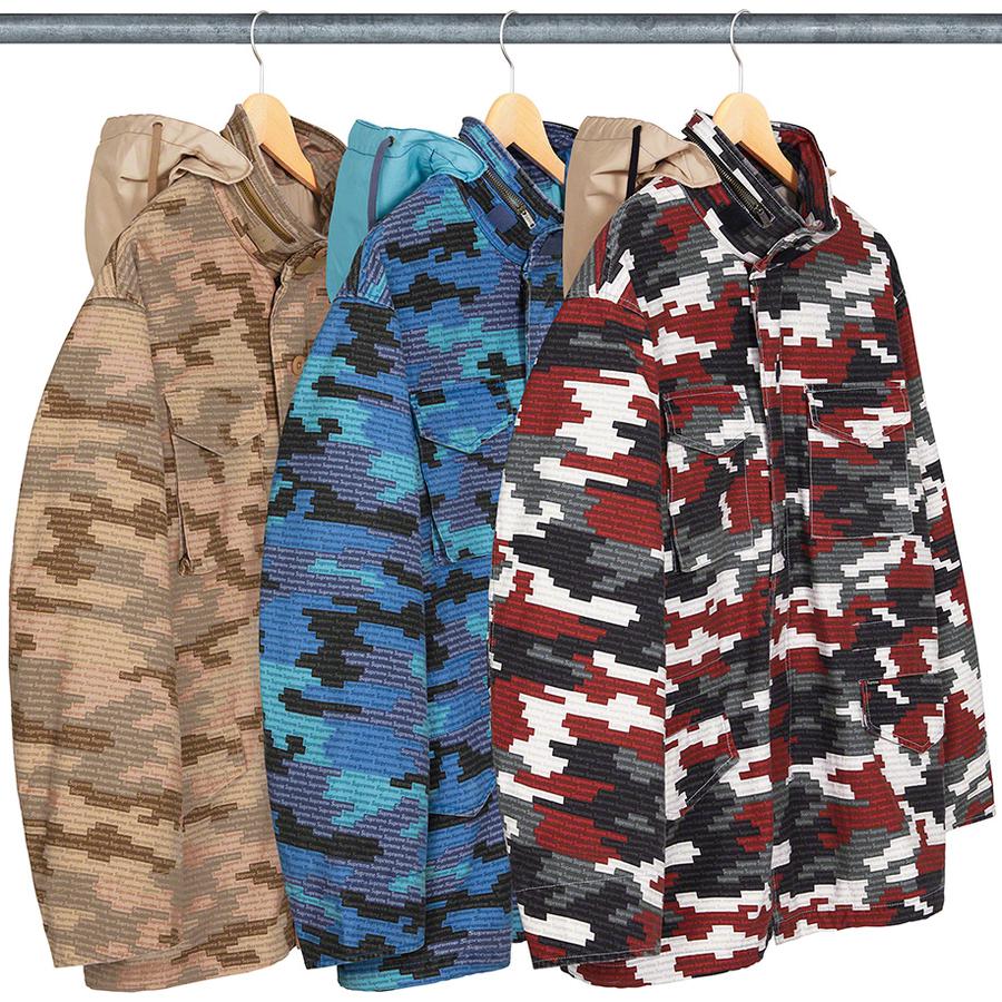 Supreme Logo Camo M-65 Jacket releasing on Week 3 for spring summer 2021