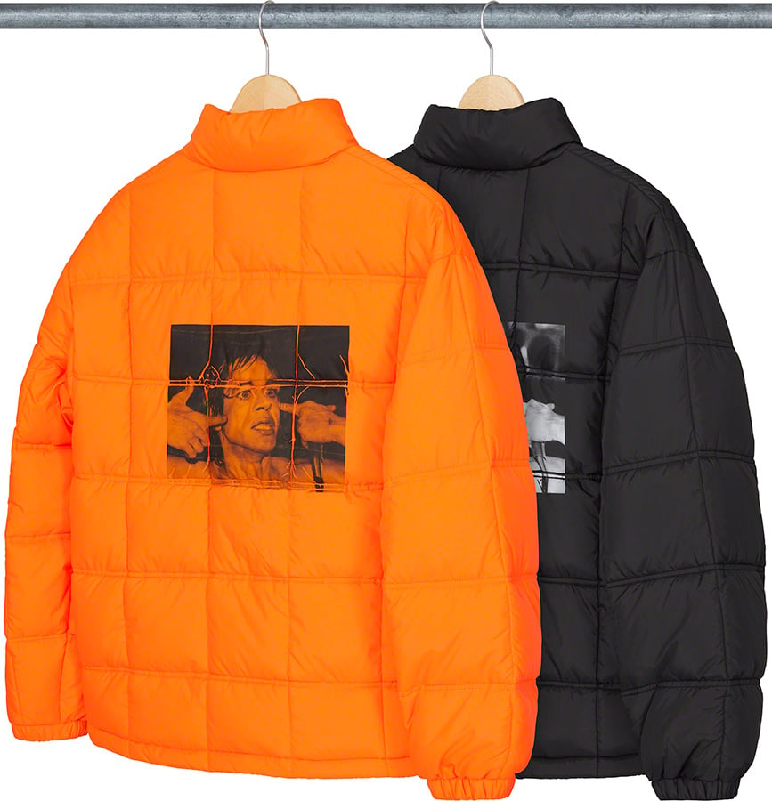 Iggy Pop Puffy Jacket - spring summer 2021 - Supreme