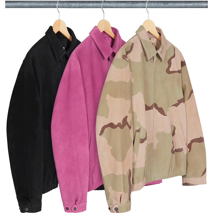 Supreme Suede Harrington Jacket releasing on Week 6 for spring summer 2021