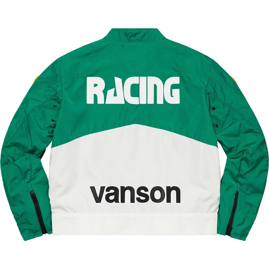 Details on Supreme Vanson Leathers Cordura Jacket  from spring summer
                                                    2021 (Price is $648)