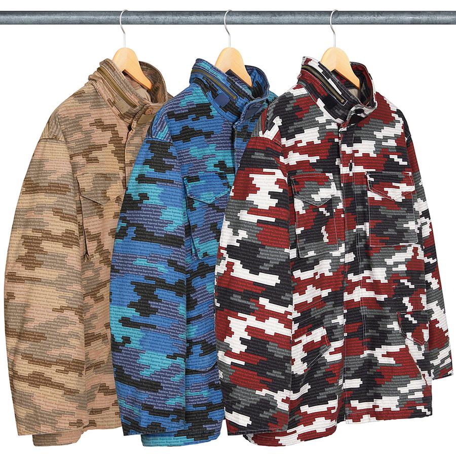 Details on Logo Camo M-65 Jacket  from spring summer
                                                    2021 (Price is $298)