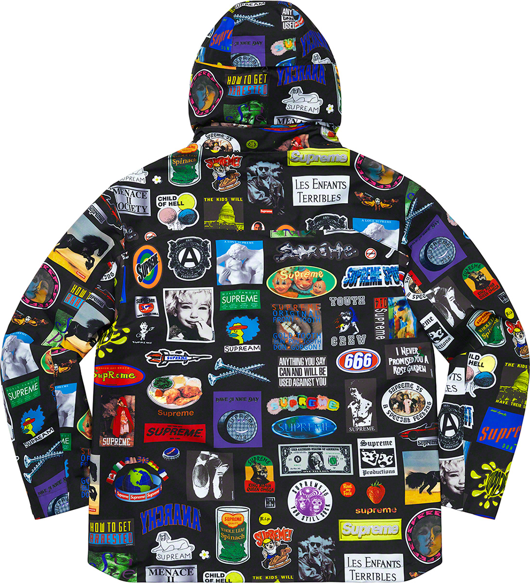 GORE-TEX Stickers Shell Jacket - spring summer 2021 - Supreme